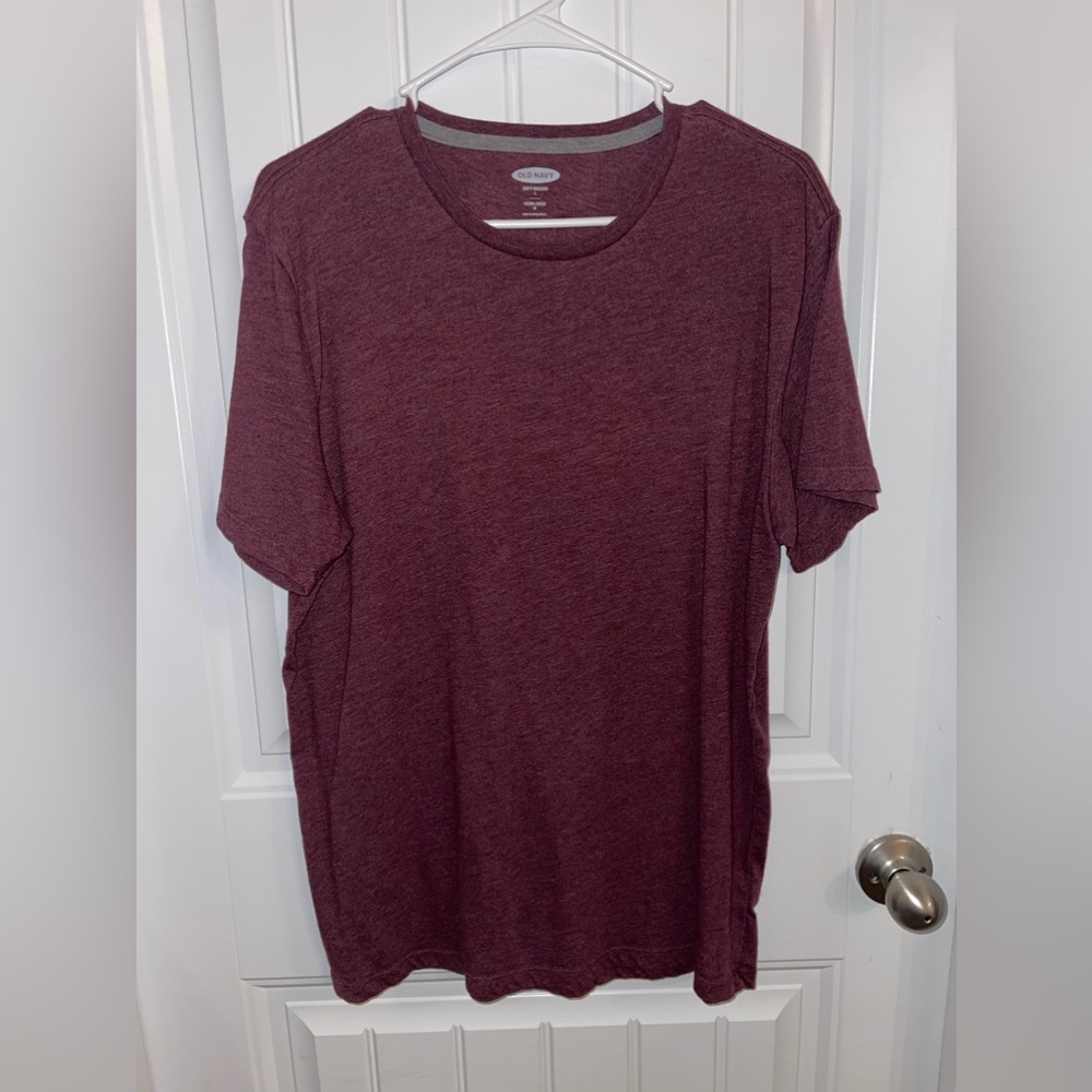 Mens Large Burgundy Old Navy Shirt